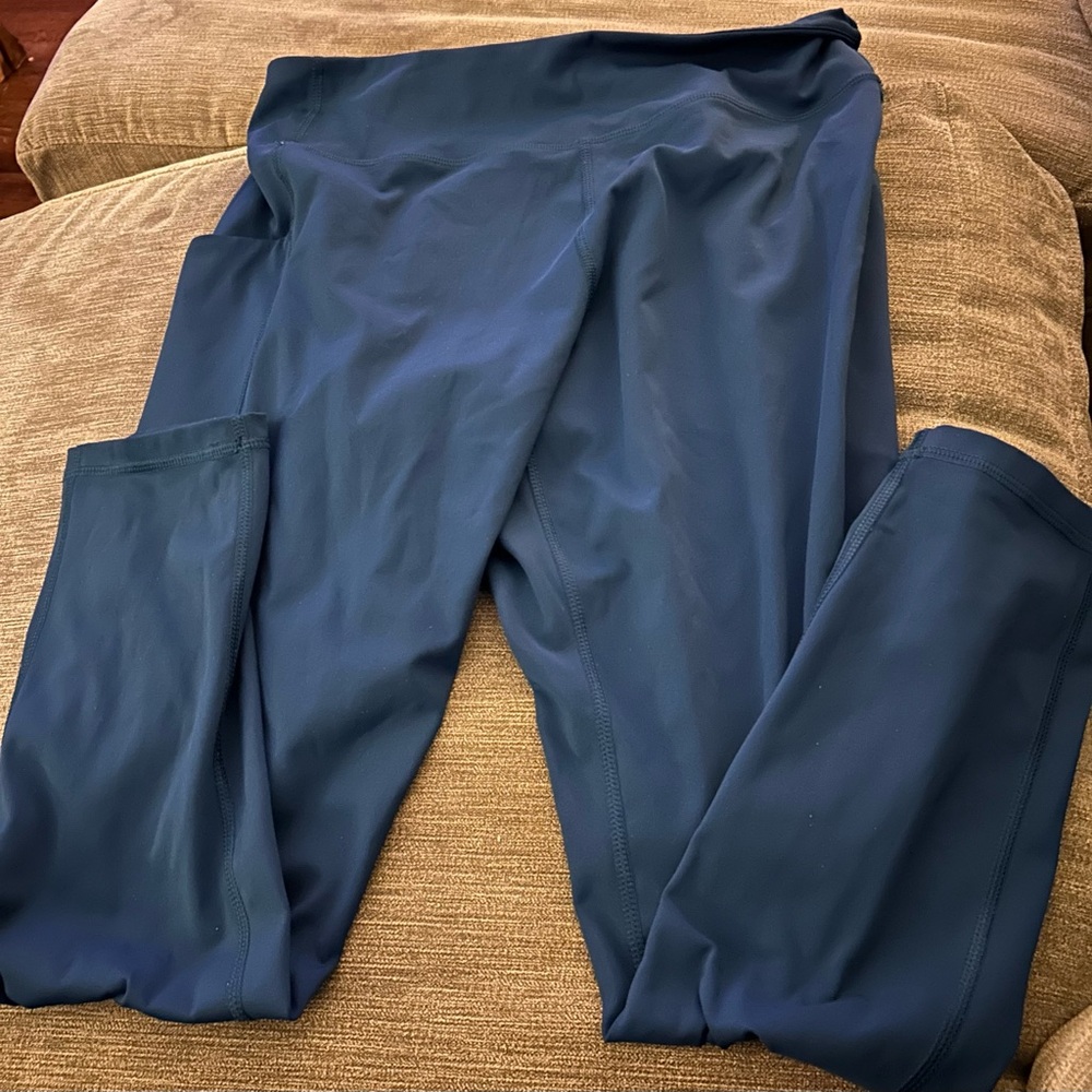 Tek Gear Blue Athletic Leggings XL